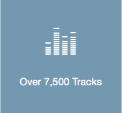 Over 7500 Tracks